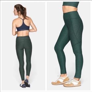 Outdoor Voices Hunter Green 7/8 Warmup Legging